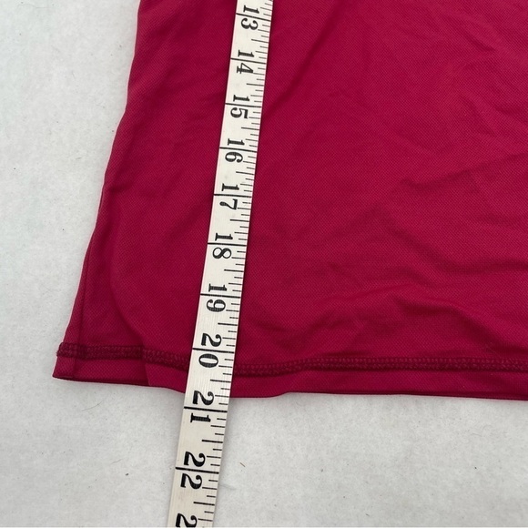 NRS Women’s short Sleeved Swim shirt Rash guard red w/ white accents size: Small - Picture 5 of 5